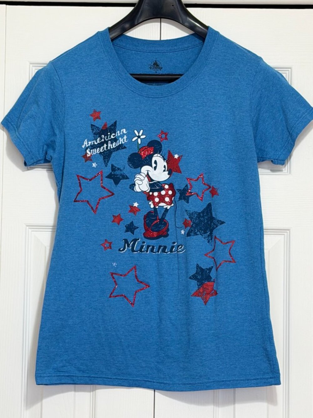 Minnie Mouse Patriotic Walt Disney World T-Shirt - USA 250th Anniversary Collect